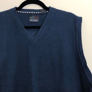 Greg Norman Navy V-Neck Pullover Vest Size L